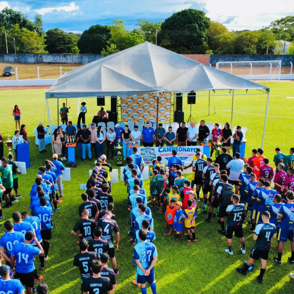 Abertura do Campeonato de Futebol